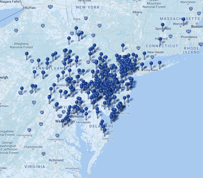 PRSCO Membership Map